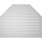 Ekena Millwork Octagonal Top Surface Mount PVC Gable Vent w/ 2"W x 1-1/2"P Brickmould Frame, 40"W x 32"H GVPOT40X3202SF - alternate 5